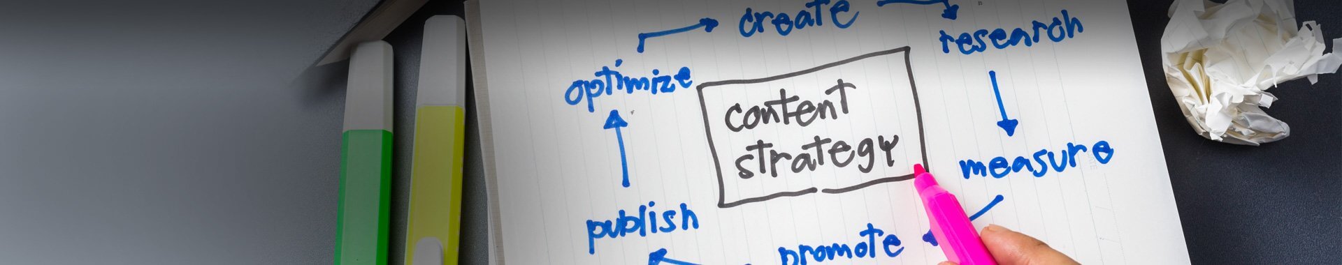 content writing service banner